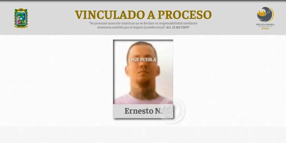 Procesan a Ernesto por violación y robo en San Pedro Cholula