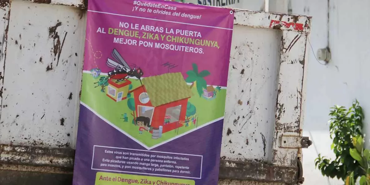 Estado de Puebla reporta un solo caso de dengue durante el fin de semana