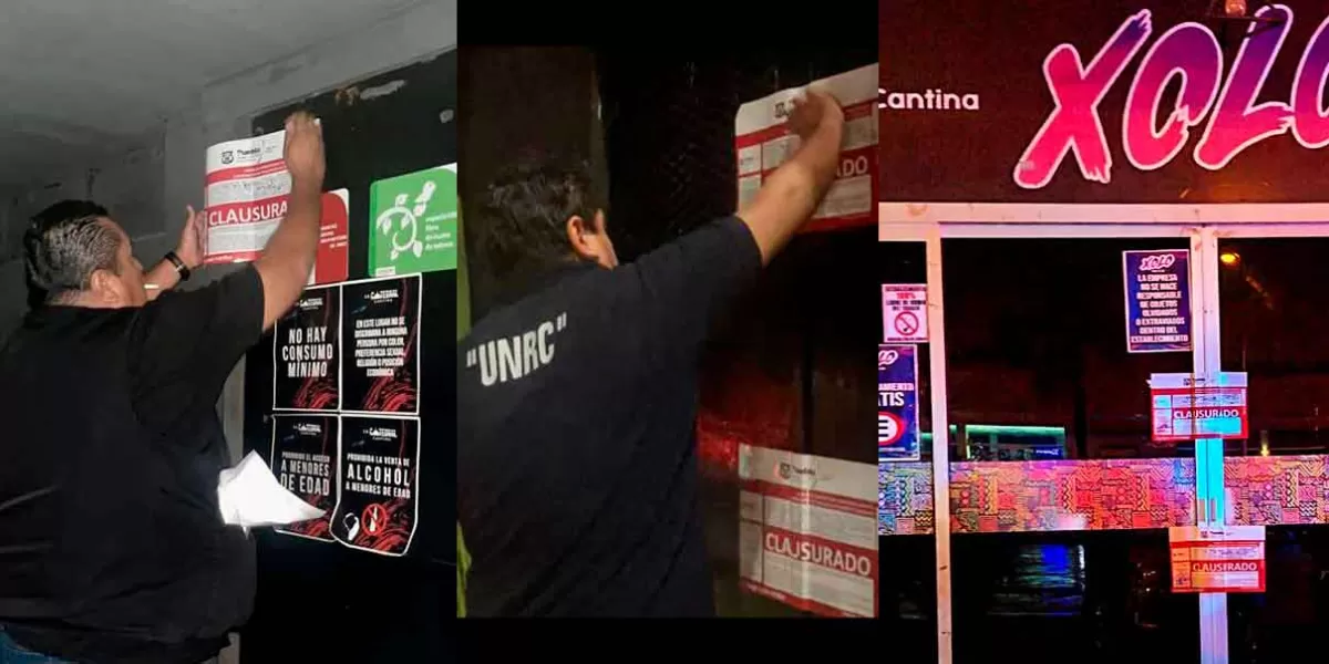 Clausuran 14 establecimientos por operar fuera de la norma en Puebla; 6 son sancionados