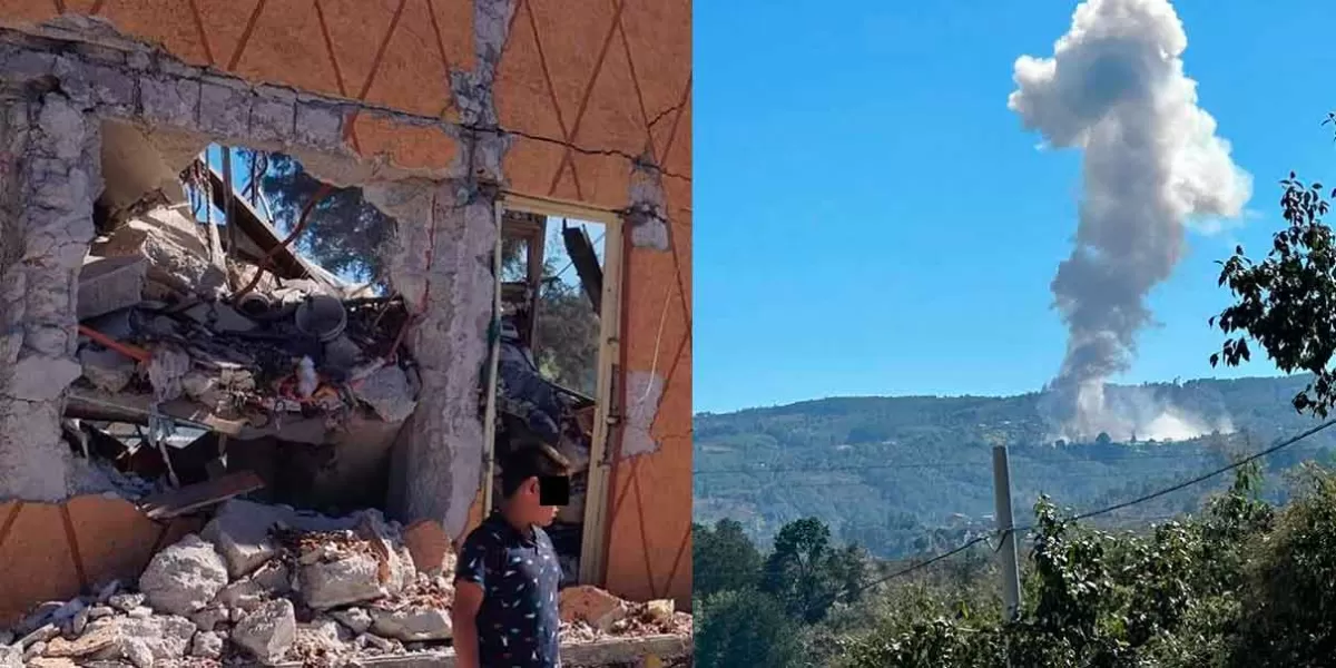 Otra explosión de pirotecnia en Xiutetelco, ahora dejó 4 lesionados