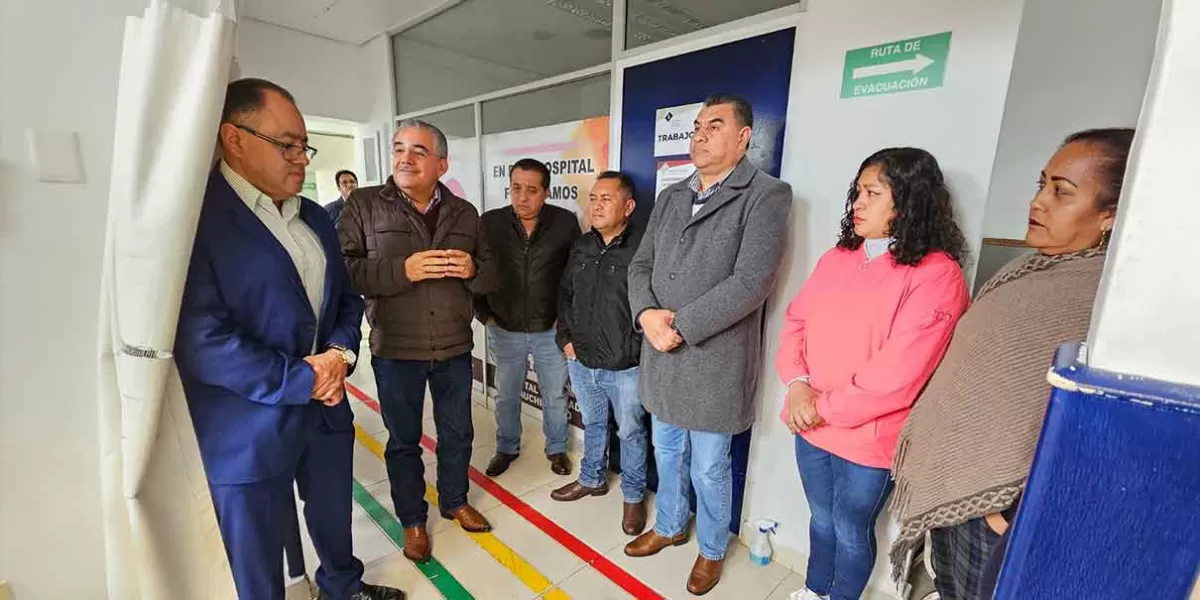El Hospital General de Huauchinango recibió apoyos para mejorar atención médica