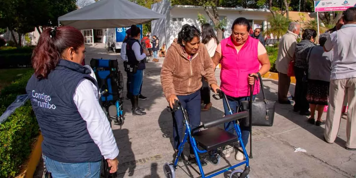 SMDIF Puebla invierte más de 7 mdp en aparatos funcionales para personas con discapacidad