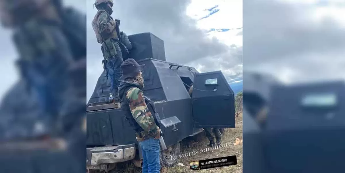 Tras enfrentamiento con el CJNG en Zacatecas, sicarios de ‘El Mayo’ presumen vehículos “monstruo”