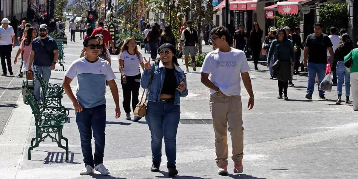 Consejo de Comerciantes a favor de calles peatonales en el Centro Histórico de Puebla