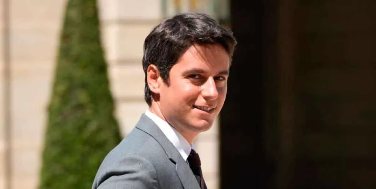 Con apenas 34 años, nombran a Gabriel Attal como Primer Ministro de Francia