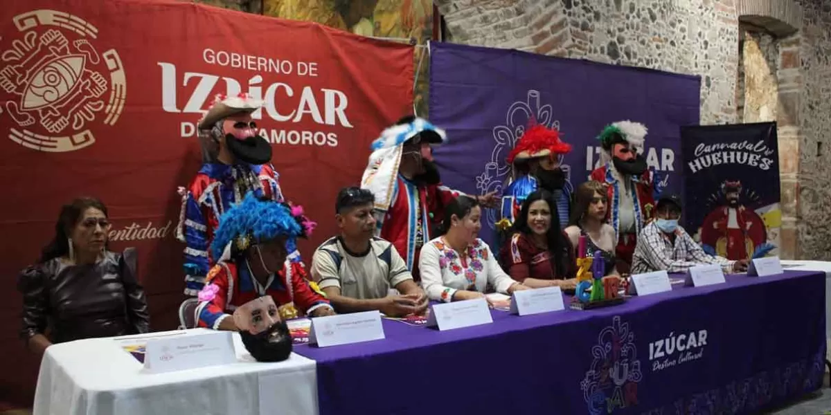 Irene Olea presentó el “Carnaval de Huehues 2024” de Izúcar