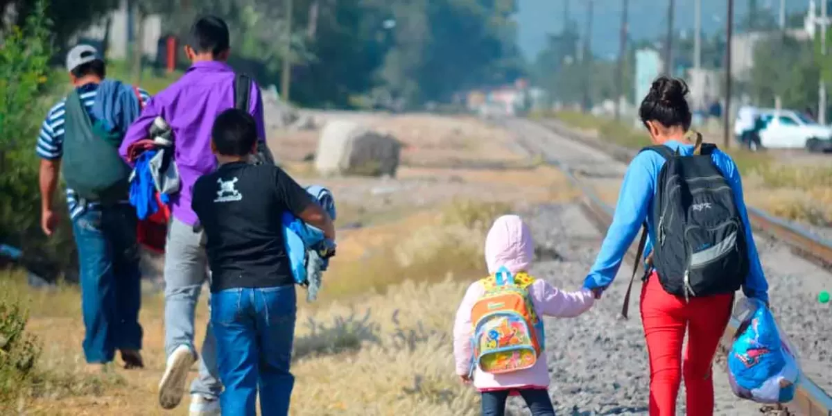 Migración cambiante, ahora los menores viajan con familias