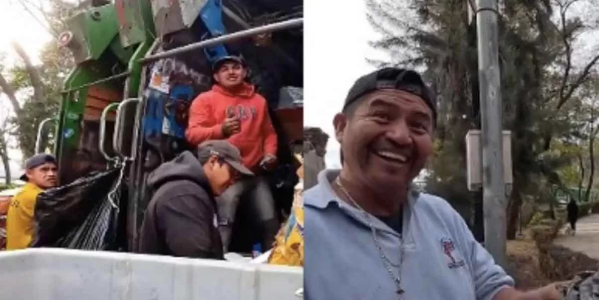 VIDEO. “Encuentran” trabajadores de un camión de basura  pantallas, motocicleta e iPhone