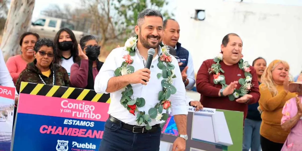 Ayuntamiento de Puebla lleva obra pública a Santa María Guadalupe Tecola