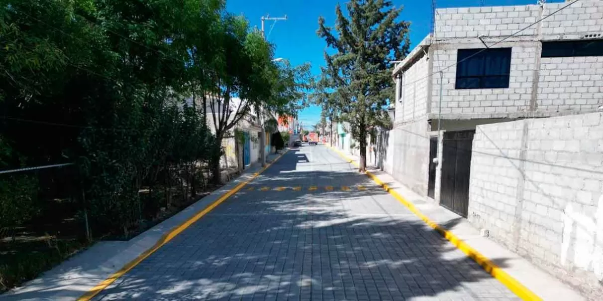 Cuentan con mejores calles vecinos de la colonia Constitución Mexicana