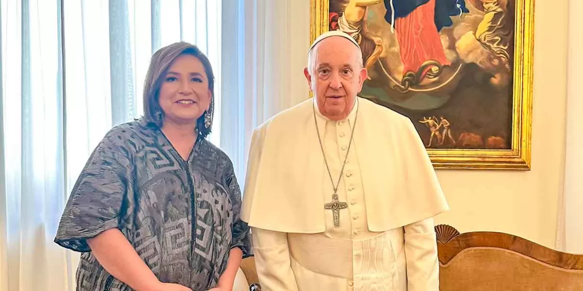 “Católica desde la cuna”. Xóchitl Gálvez reafirma su fe y se reúne con el Papa Francisco