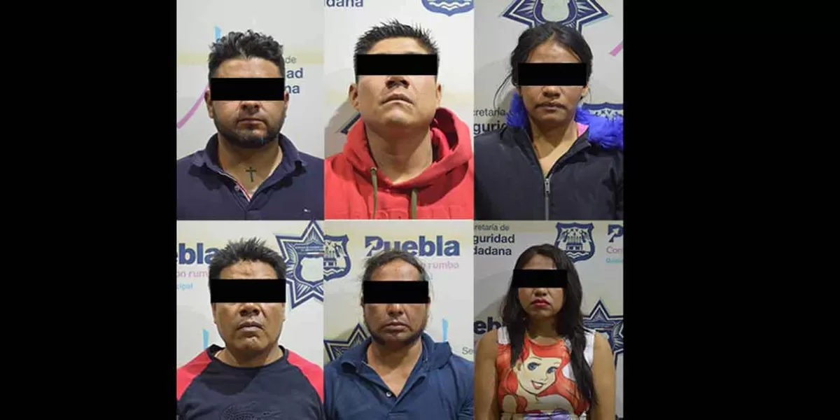 La SSC detienen a integrantes de “Los Chitas” dedicados al robo en Puebla