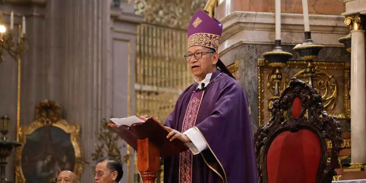 Exhorta obispo auxiliar de Puebla participar en las celebraciones de Semana Santa