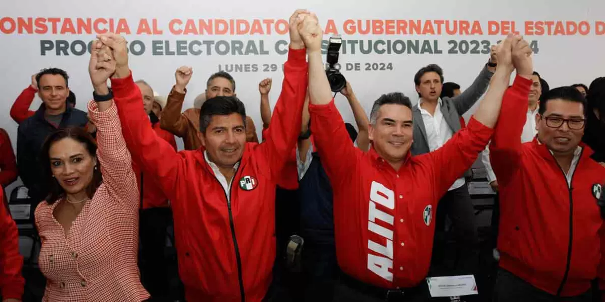 Morena ya se va, dijo Alejandro Moreno al apoyar a los candidatos de Mejor Rumbo Para Puebla