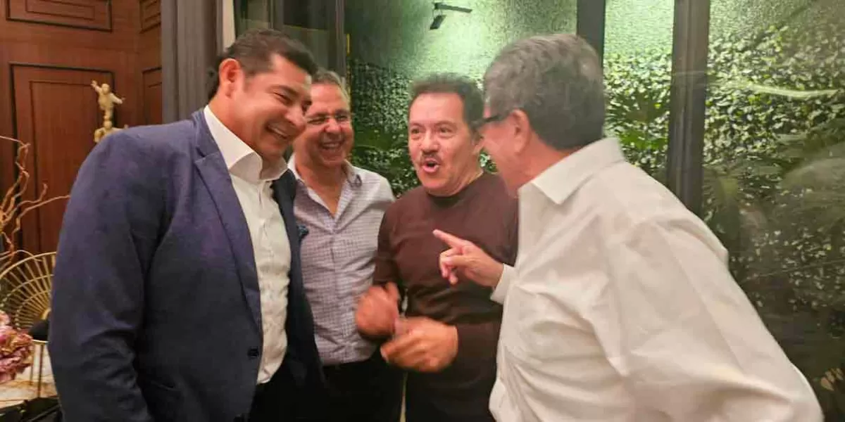 Con unidad, Armenta, Ignacio Mier, Monreal y César Yáñez preparan visita de Sheinbaum a Puebla  