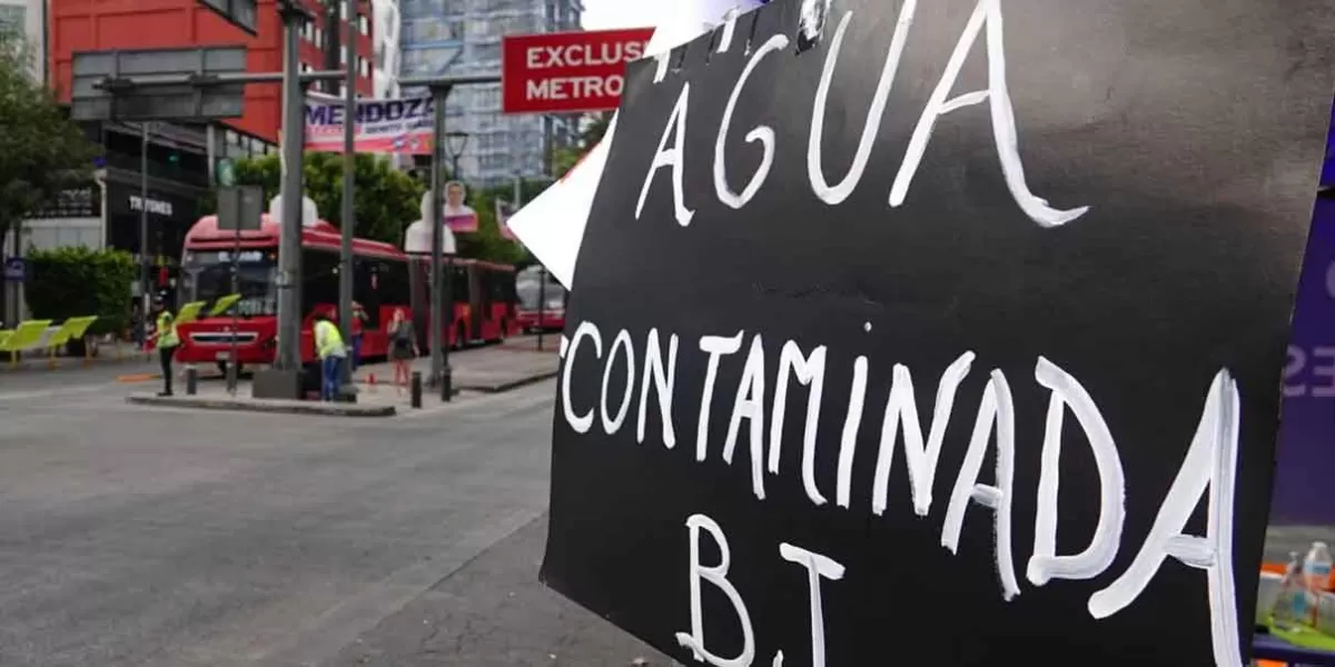 Agua contaminada en la Benito Juárez: Sacmex denuncia sabotaje ante la Fiscalía CDMX