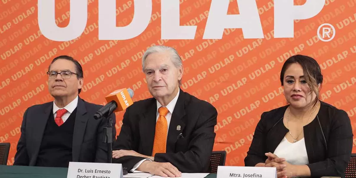 Luis Ernesto Derbez, rector de la Udlap rindió su informe de labores