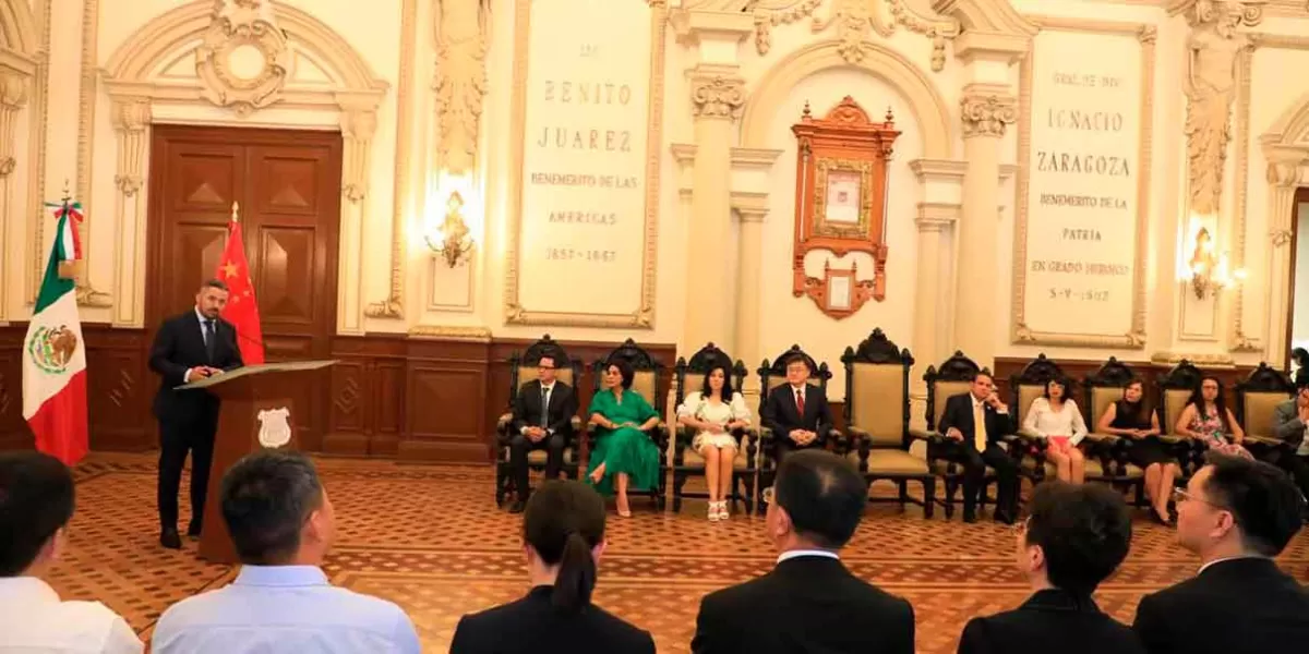 Ayuntamiento de Puebla firma convenio con China para crear mecanismos comerciales
