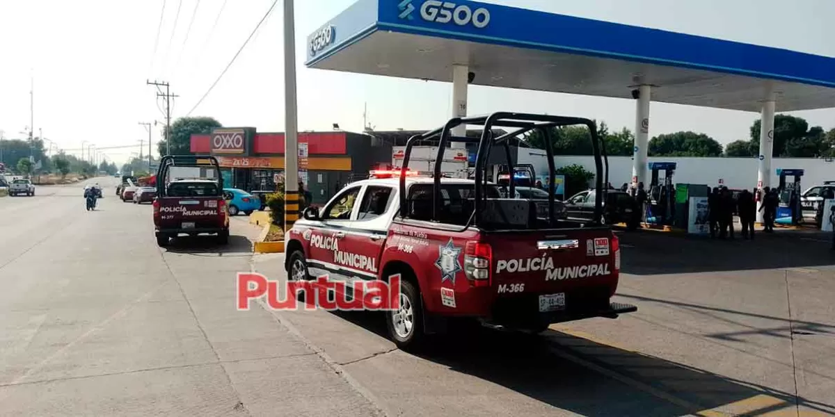 Tras intento de robo a camión en El Verde, ladrones se enfrentan con autoridades 