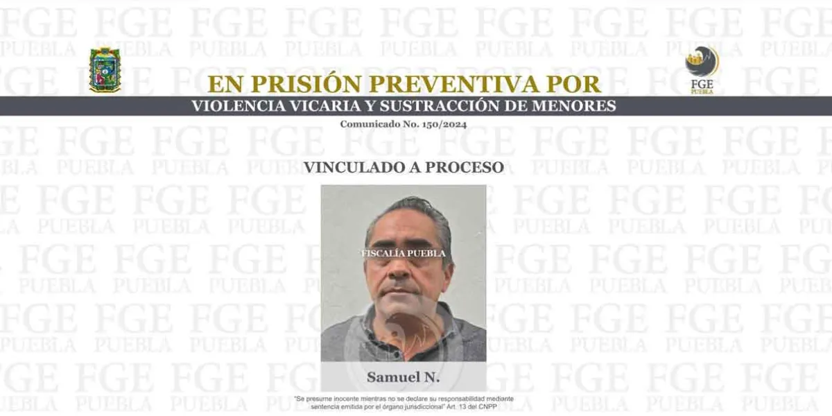 En prisión preventiva por violencia vicaria y sustracción de menores