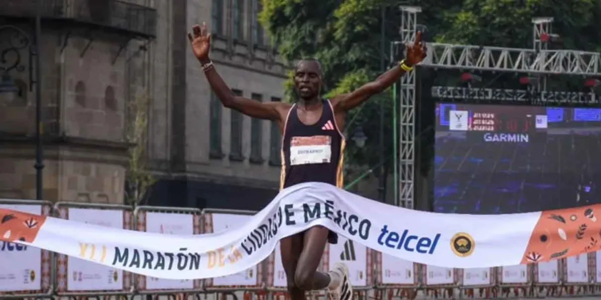 Kenia arrasa en Maratón CDMX por quinta ocasión