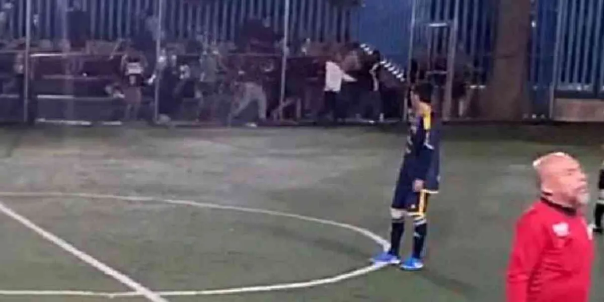 Suspenden partido de fútbol por balacera en Parque Álamos alcaldía Benito Juárez