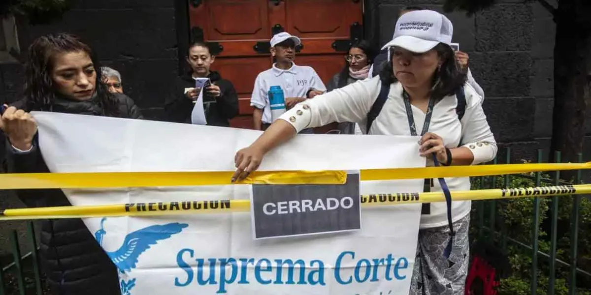 Se suman trabajadores de la Suprema Corte a paro contra reforma judicial