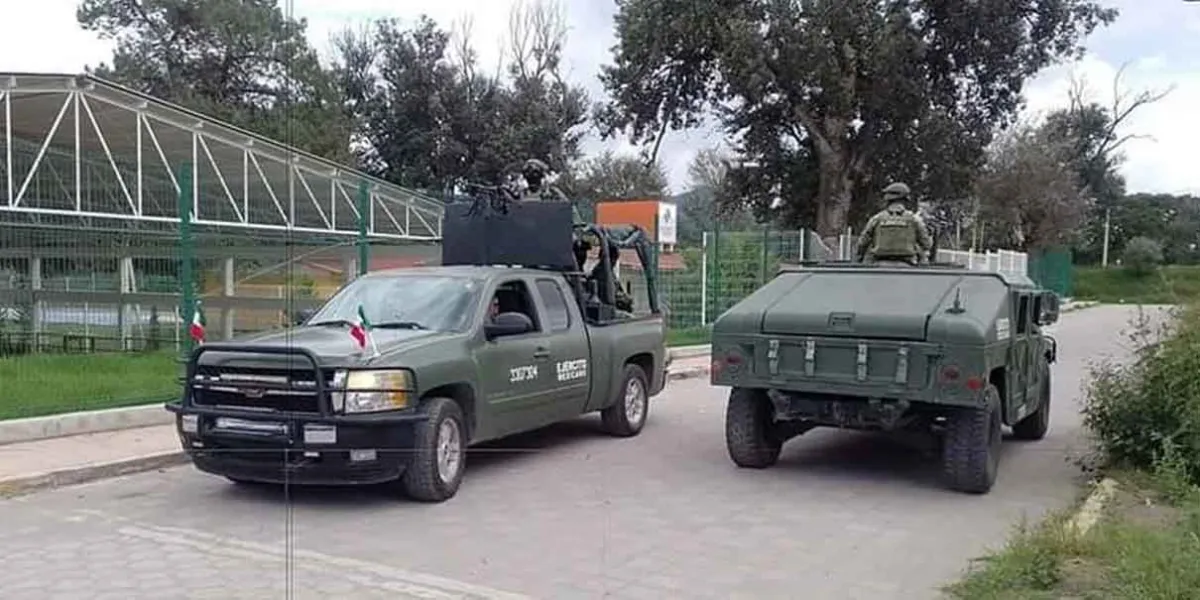 Tras incremento de violencia, militares recorren calles del Seco