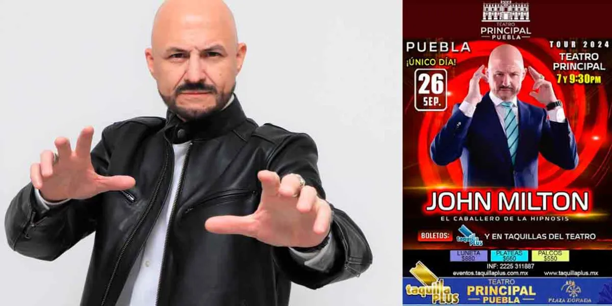 Espectáculo de Hipnosis con John Milton en Puebla