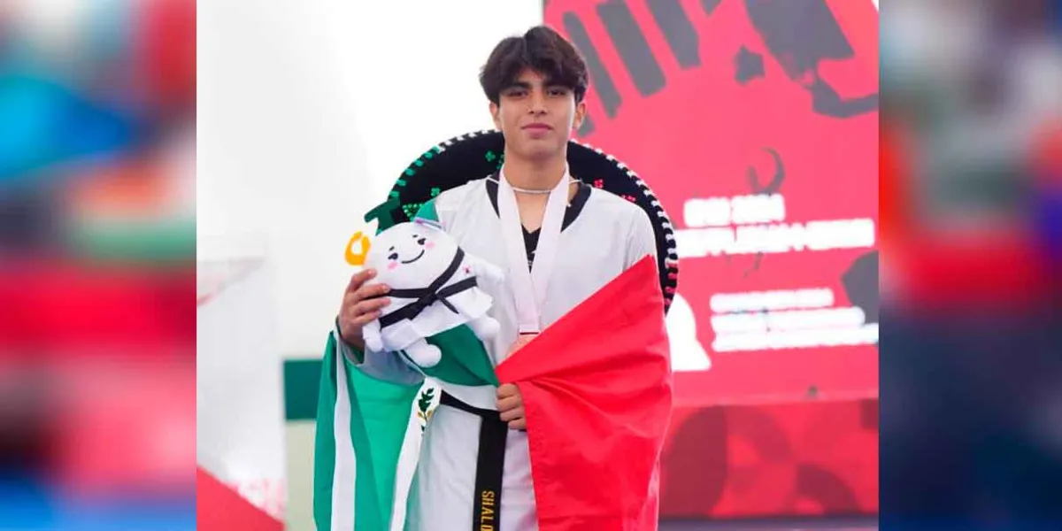 David Valdés gana bronce en campeonato de  taekwondo en Corea del Sur 