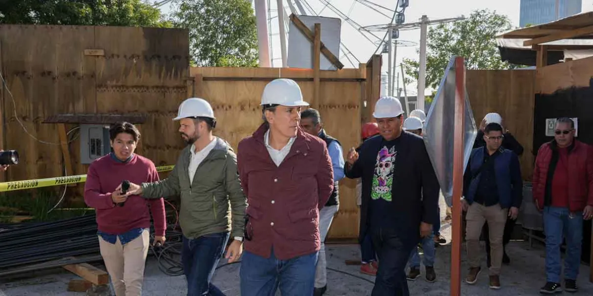 José Chedraui supervisa obras de mejoramiento en Avenida Osa Mayor