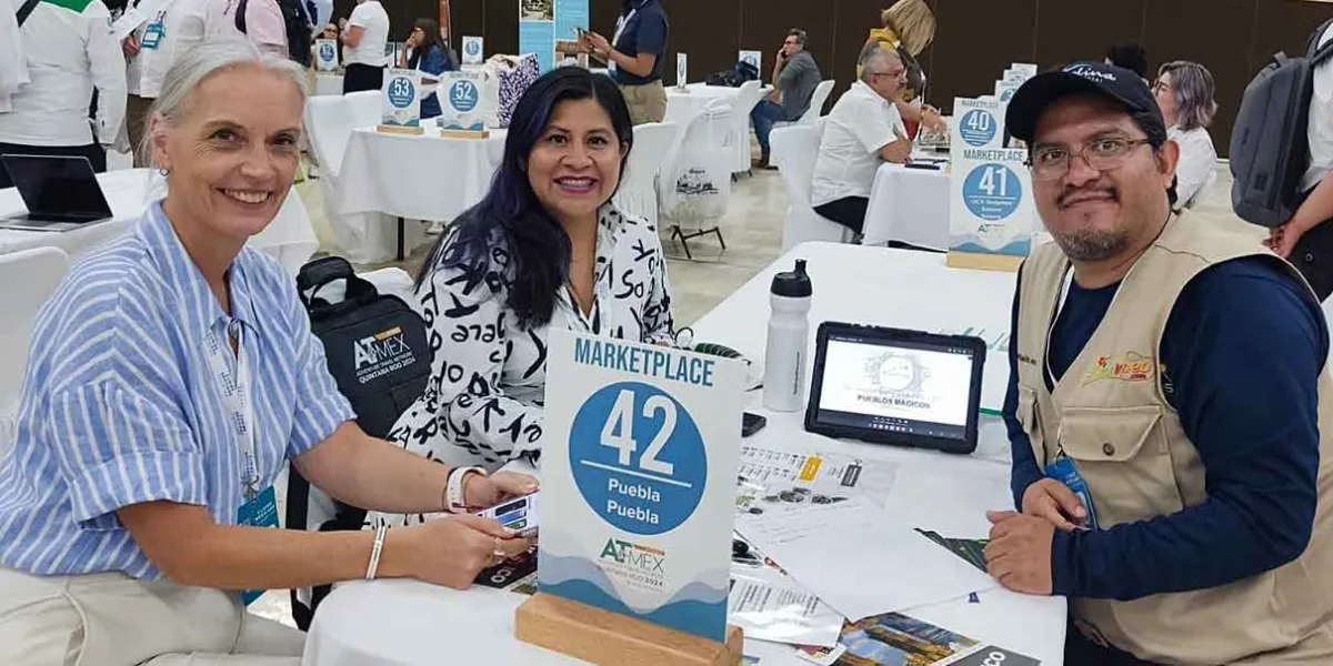 Puebla presenta su oferta turística en la red de viajes de aventura de México