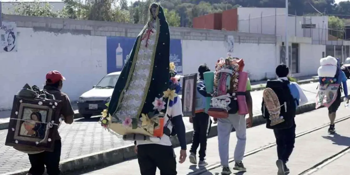 Bajó afluencia de peregrinos por su paso por Puebla que acuden a la Basílica