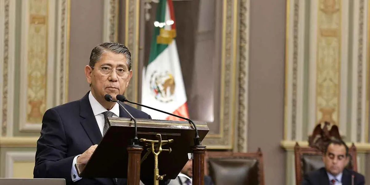 Gilberto Higuera Bernal rinde informe sobre seguridad en Puebla antes posible renuncia