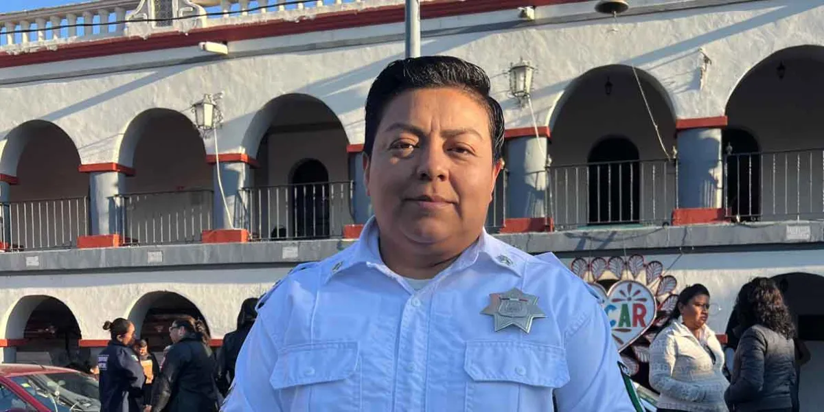 Maricarmen Cruz, primera mujer directora de Policía en Izúcar