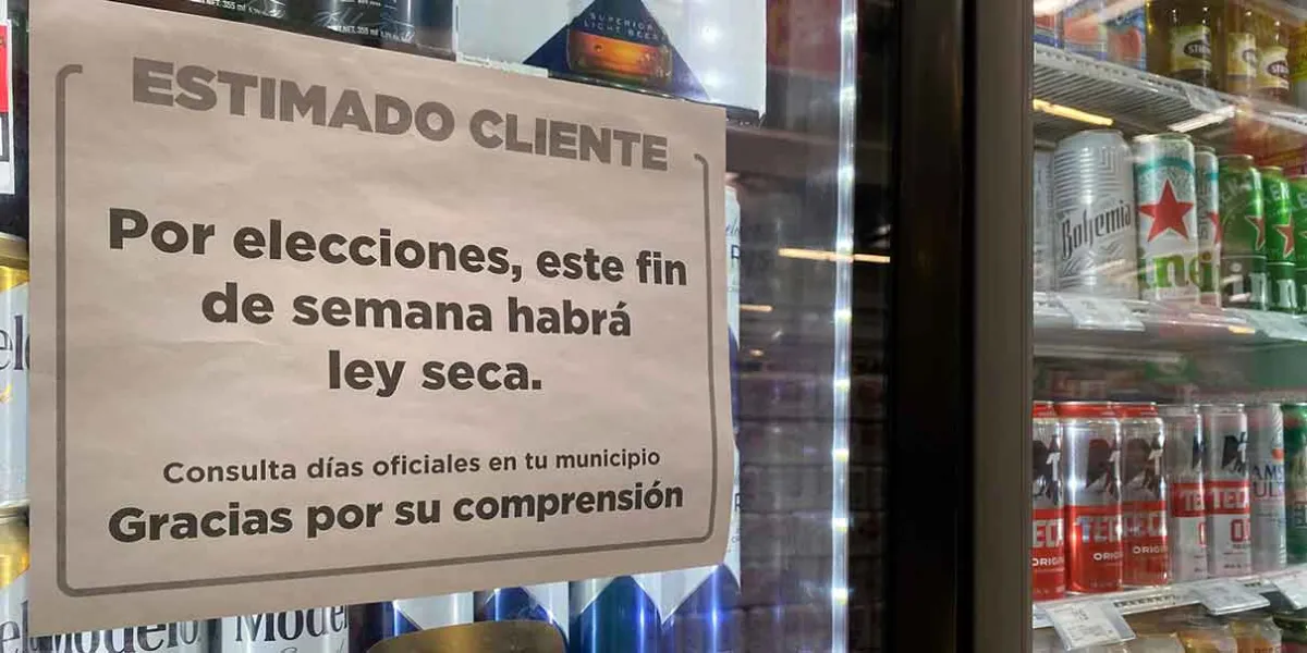 Se aplicará Ley Seca en elecciones de juntas auxiliares y en cuatro municipios 