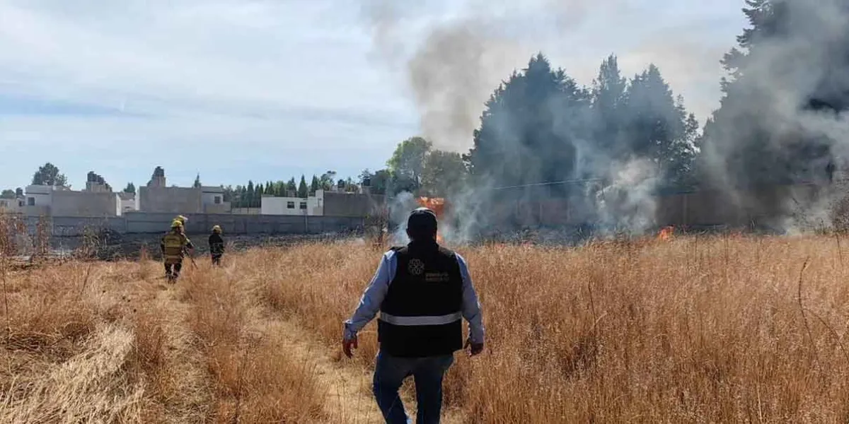 Puebla registra tres zonas de peligro por incendios forestales