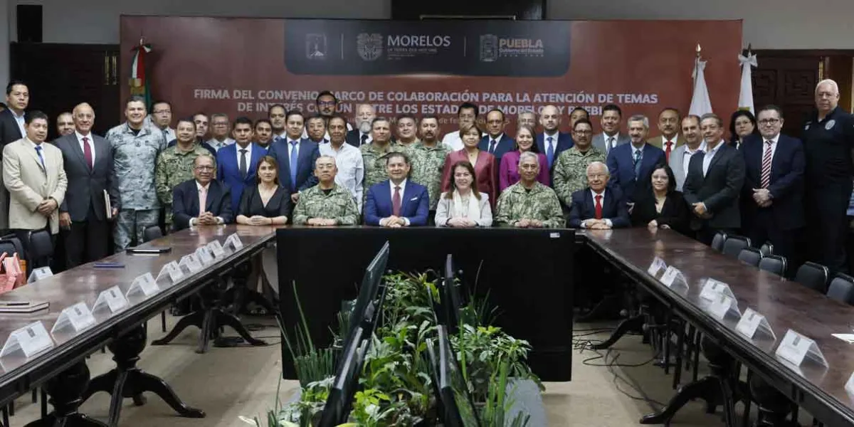 Puebla y Morelos pactan trabajo conjunto por la seguridad