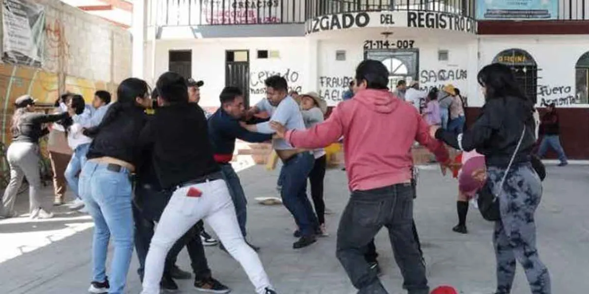Riña en la presidencia auxiliar de La Resurrección dejó 10 detenidos