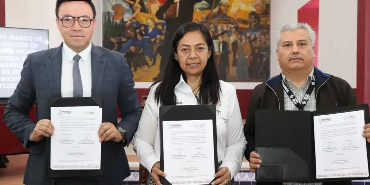 Atlixco moderniza servicios de atención ciudadana al renovar convenio estatal