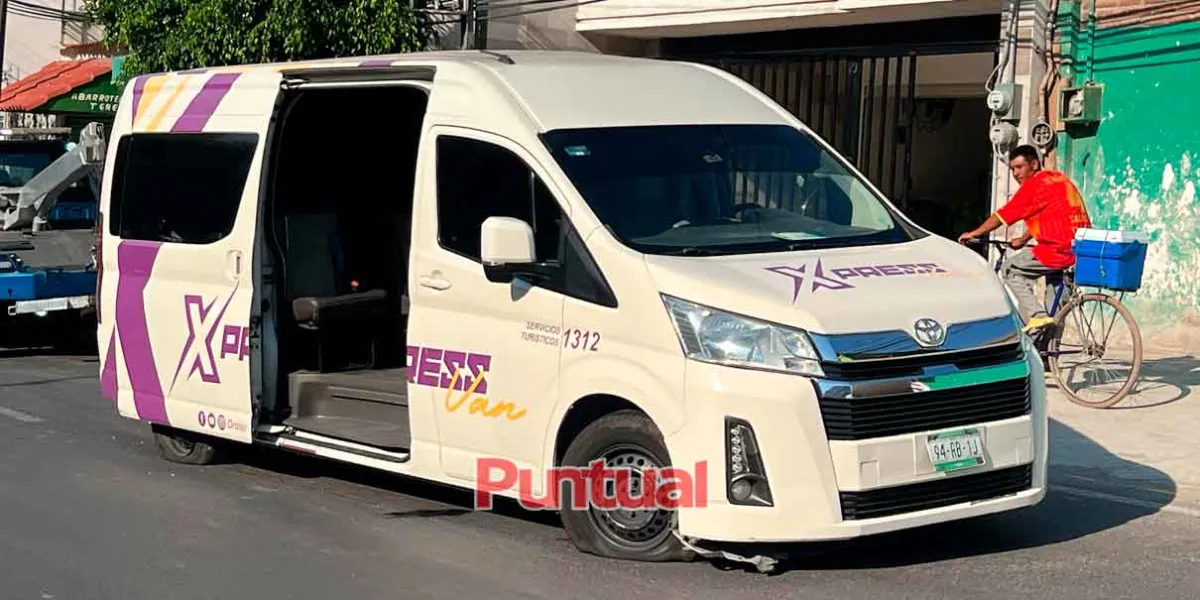 Chofer se queda dormido y genera fuerte accidente en Izúcar 