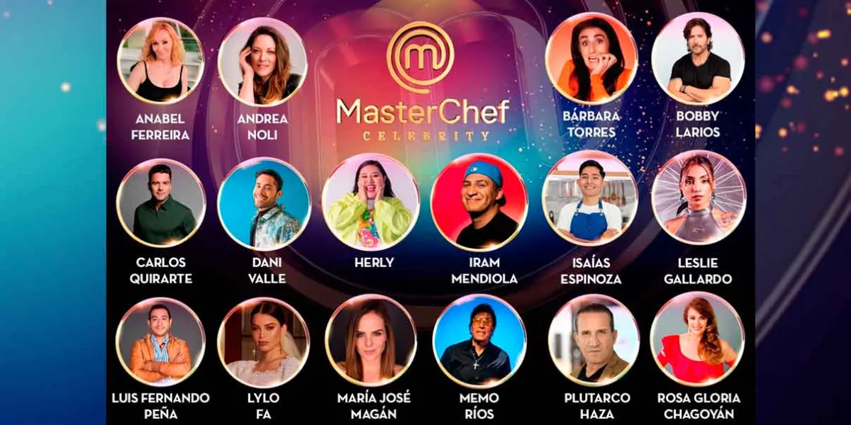 Regresa MasterChef Celebrity 2025 ahora cuatro "Generaciones"