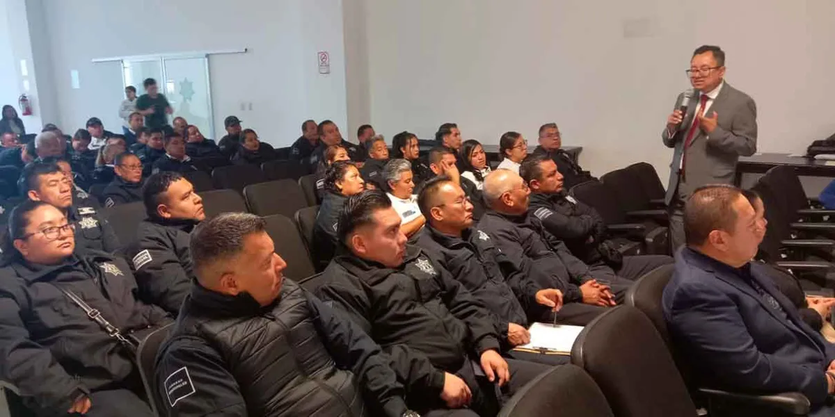 Capacitan a policías de San Andrés Cholula en Protección Animal
