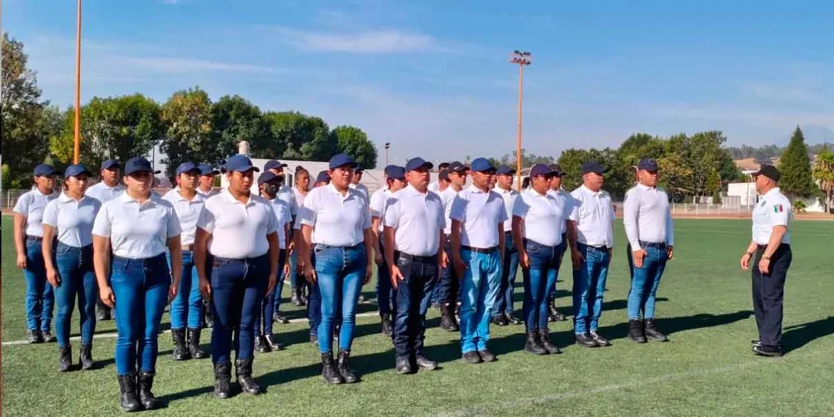 San Pedro Cholula reforzará Estado de Fuerza; arranca formación inicial para cadetes a policía