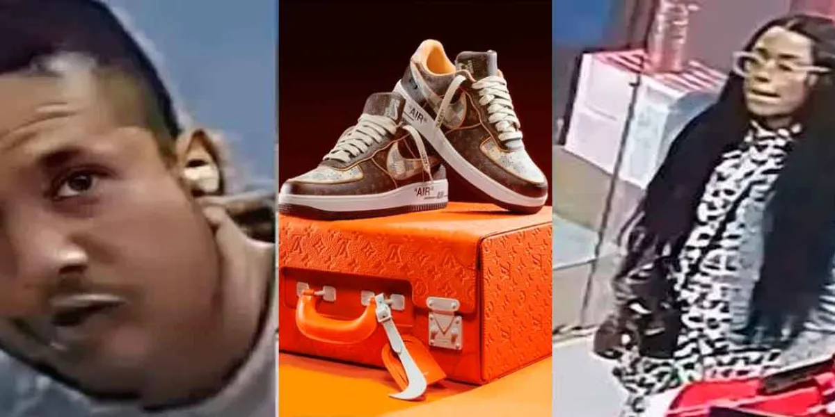 VIDEO. Roban en Polanco tenis Nike Louis Vuitton valuados en 1.2 mdp
