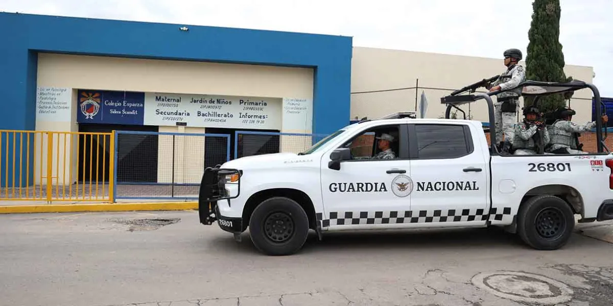 Simulacro de operativo antinarcóticos en Colegio Esparza genera alarma