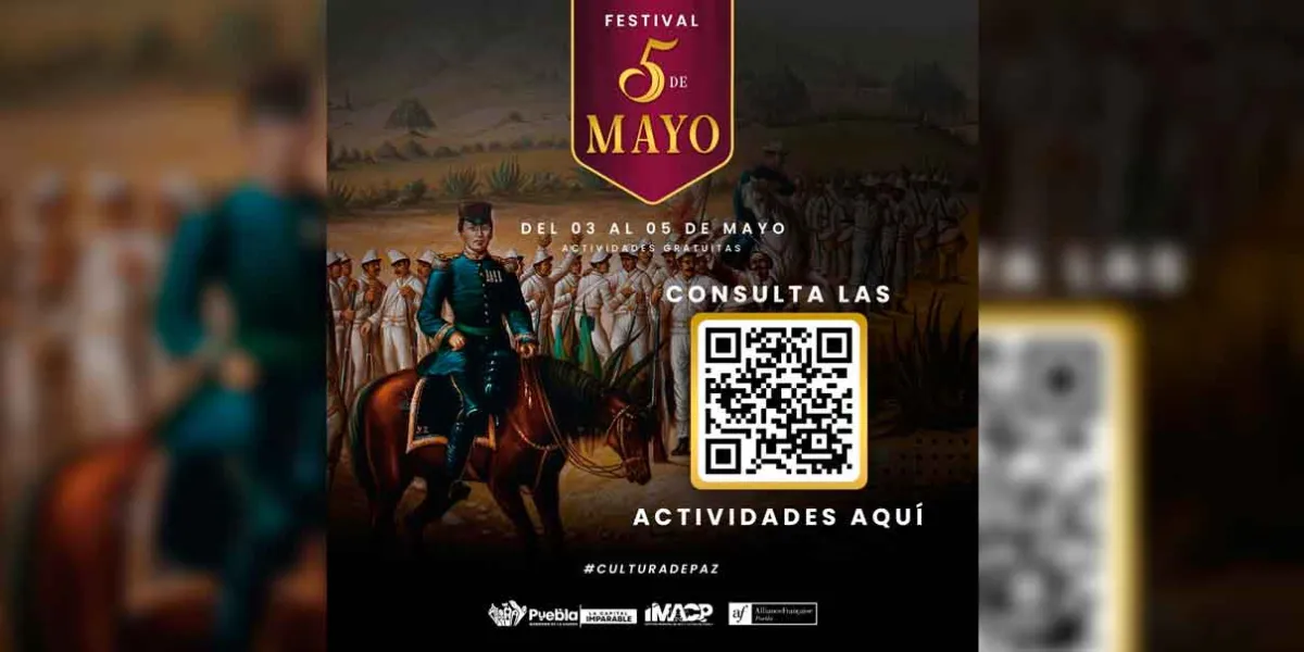 Presenta IMACP el "Festival 5 de Mayo": tres días de cultura y hermanamiento franco-mexicano