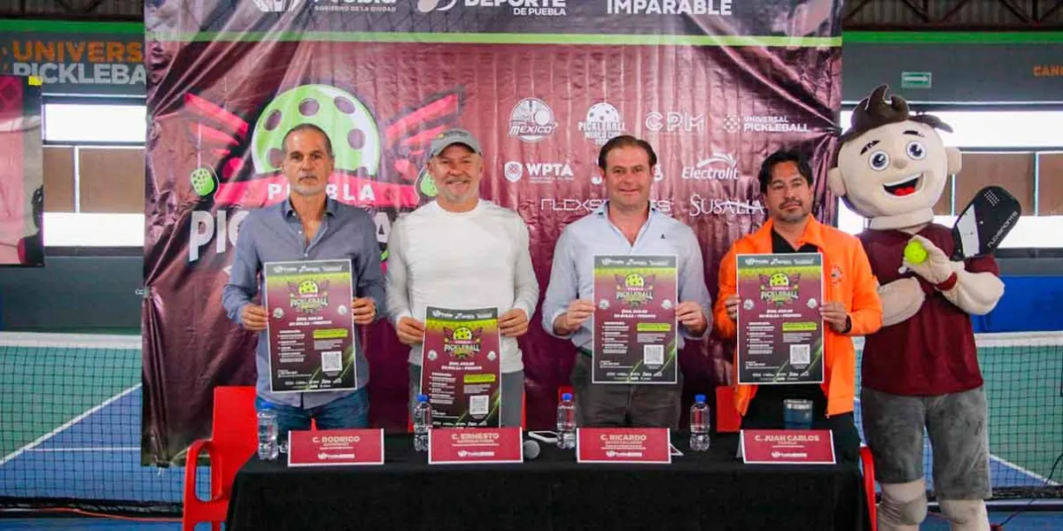 Presenta Instituto Municipal del Deporte el Torneo “Puebla Pickleball Open 2025”