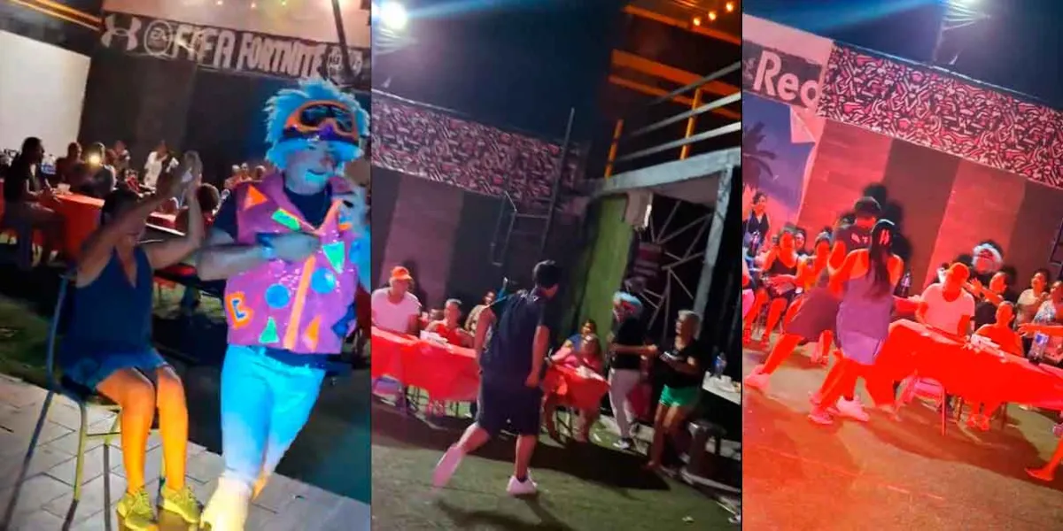 VIDEO. Intentan acuchillar a payaso durante fiesta infantil en Nuevo León