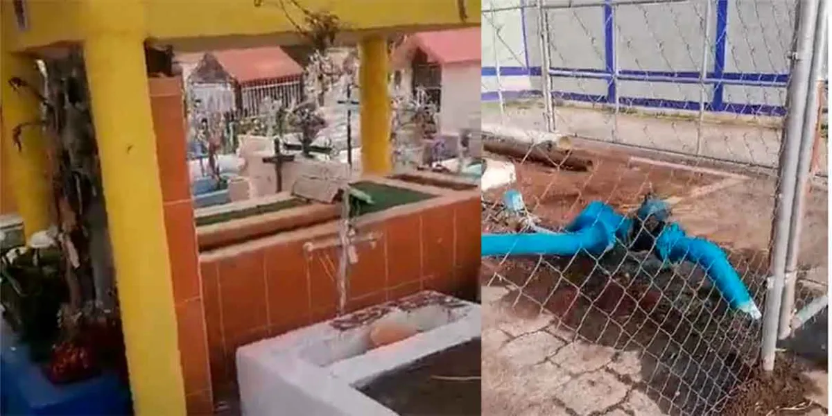 Panteón Municipal de Serdán se prepara para el 10 de mayo con limpieza